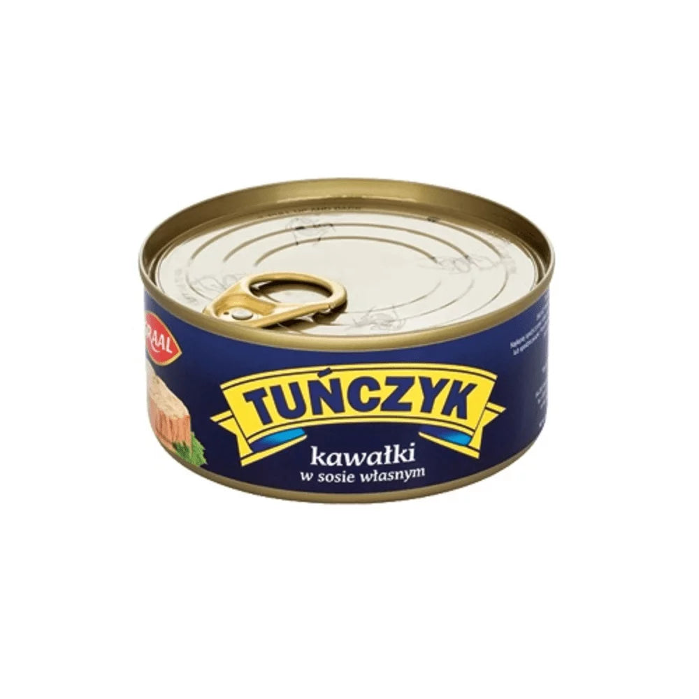 Tuńczyk kawałki w sosie własnym 170g Graal