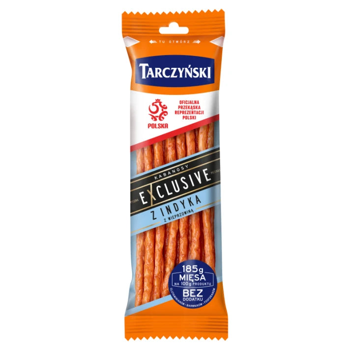 Kabanosy Exclusive z indyka 90g Tarczyński