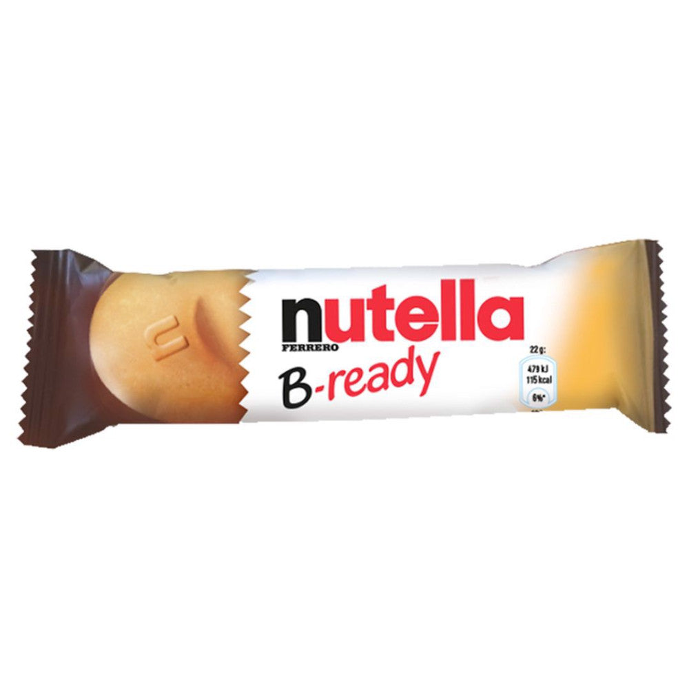 Wafelki B-Ready z kremem orzechowym 22g Nutella