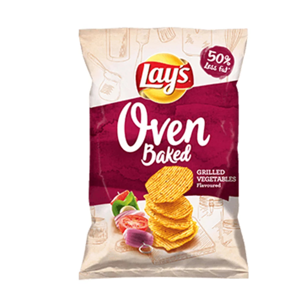 Chipsy Lay’s Prosto z pieca o smaku grillowanych warzyw 125g Frito Lay