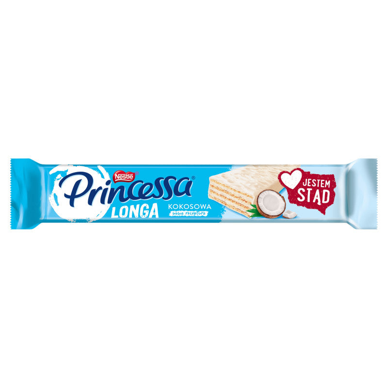 Wafel Princessa Longa Kokosowa 40g